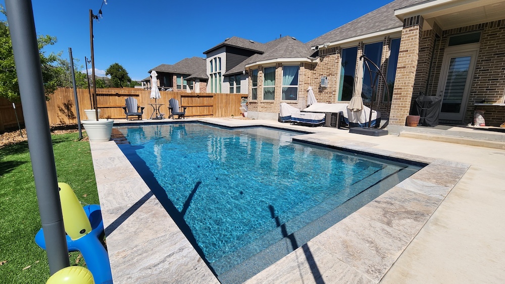 Backyard Entertaining Pool photo 3