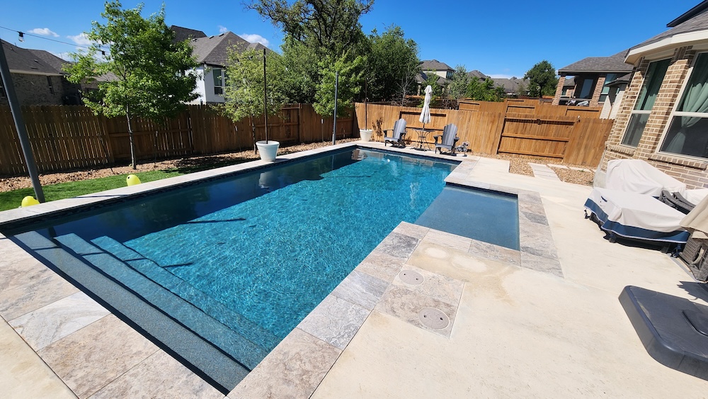 Backyard Entertaining Pool photo 1