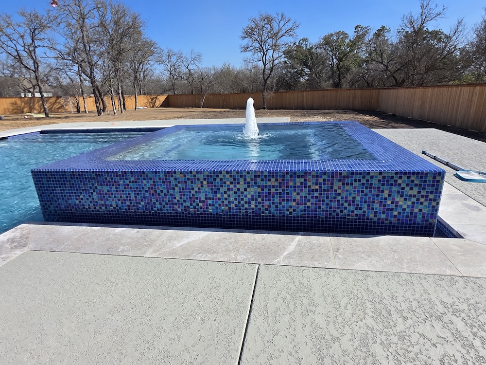 Blue Mosaic Modern photo 2